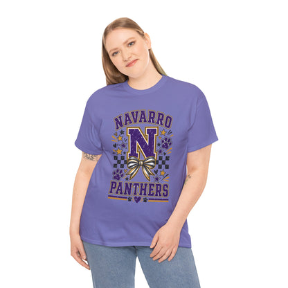 Navarro Panthers N Cheer T-Shirt — School Spirit Cheerleader Tee