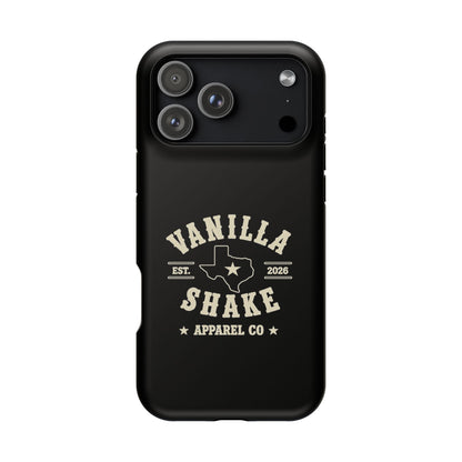 Black w/Ivory Logo lmpact-Resistant Phone Cases