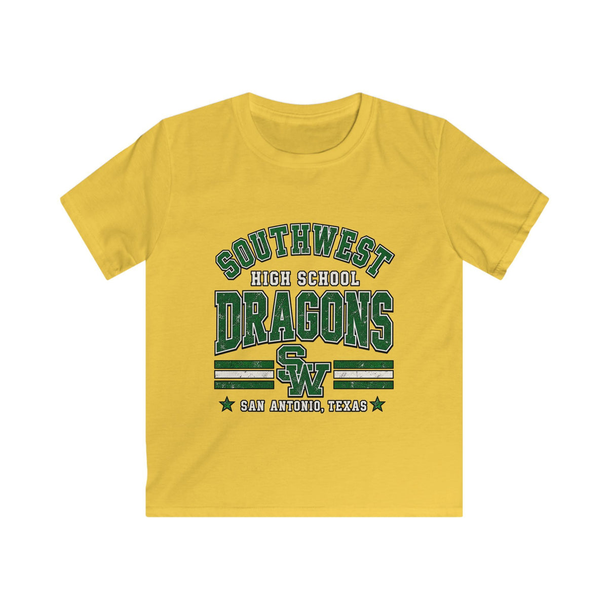 Southwest Dragons Kids T‑Shirt — High School Sports Tee (San Antonio, Texas)