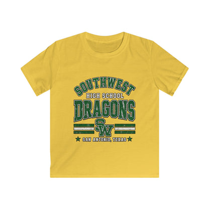 Southwest Dragons Kids T‑Shirt — High School Sports Tee (San Antonio, Texas)