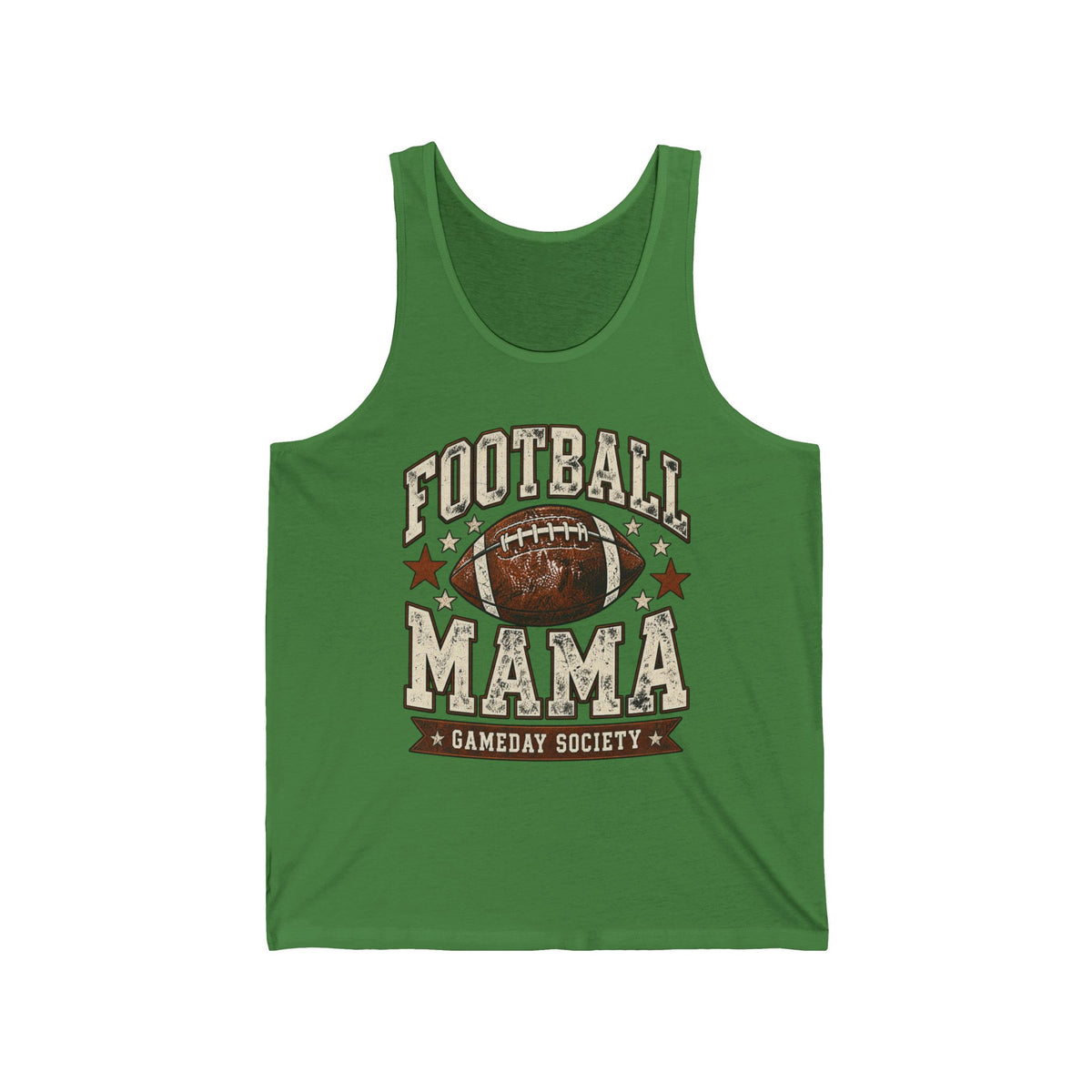 Football Mama Tank Top — Vintage Gameday Jersey Tank (Custom Name & Number)