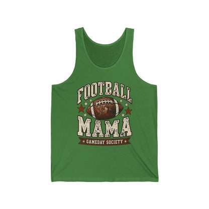 Football Mama Tank Top — Vintage Gameday Jersey Tank (Custom Name & Number)
