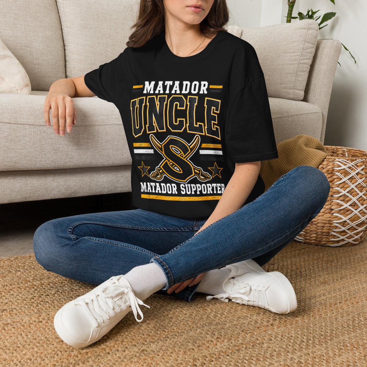 Matador Uncle T-Shirt — School Spirit Dad/Uncle Supporter Tee