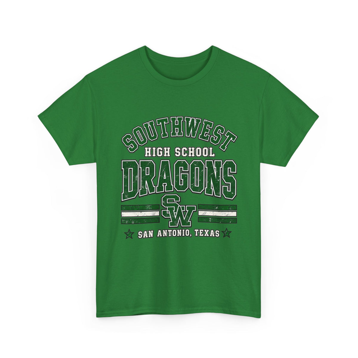 Southwest High School Dragons Tee — San Antonio, TX School Spirit Shirt