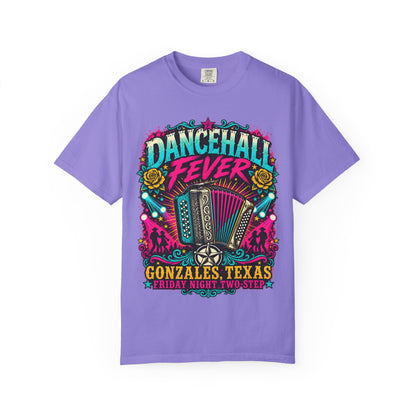 Dancehall Fever Accordion T-Shirt — Gonzales, Texas Friday Night Two-Step