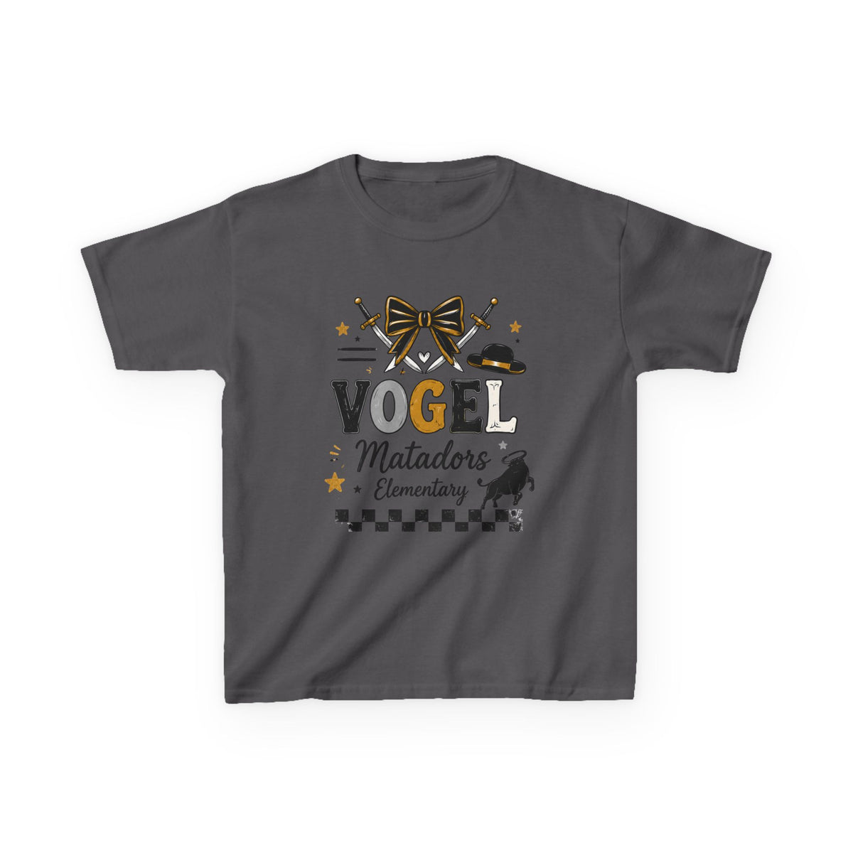 Matadors Elementary Kids T‑Shirt — "Vogel" School Spirit Tee