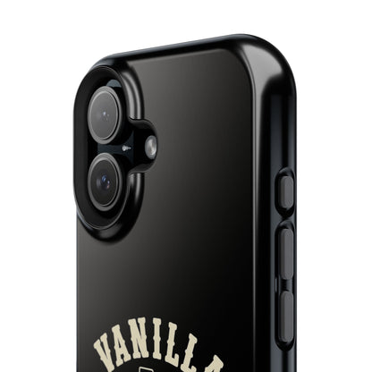 Black w/Ivory Logo lmpact-Resistant Phone Cases