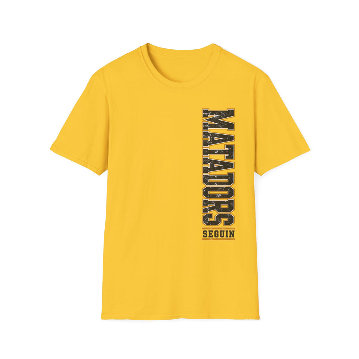Bruns Matadors Vertical Graphic T-Shirt — School Team Spirit Tee