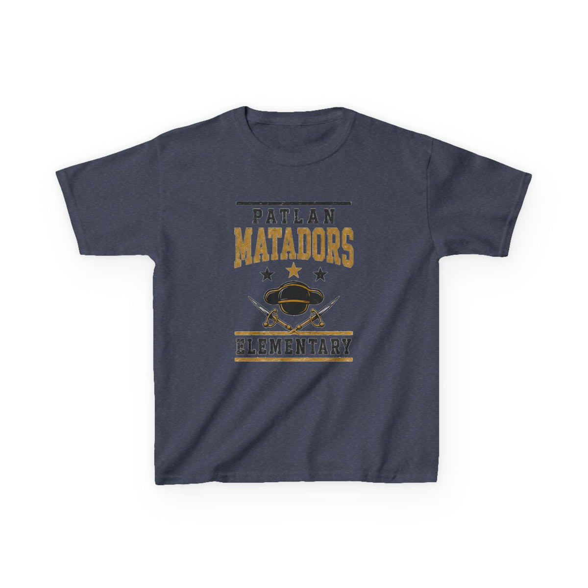 Patlan Matadors Elementary Kids T‑Shirt — School Spirit Tee