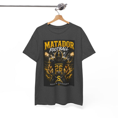 Matador Football Team Tee — Vintage Helmet Graphic Jersey Shirt