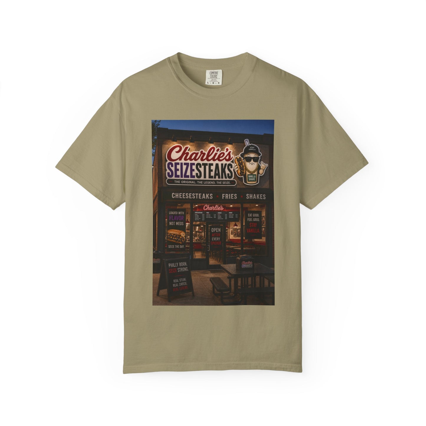 Charlie’s Seizesteaks Diner T-Shirt