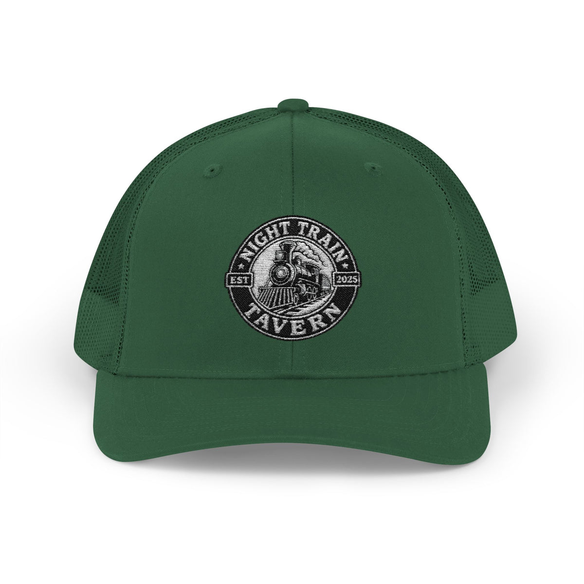 Night Train Tavern Trucker Cap-Embroidery