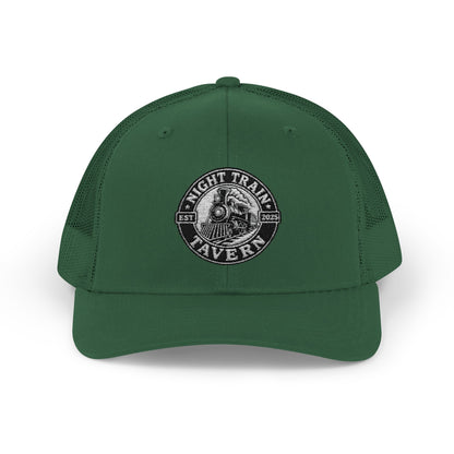 Night Train Tavern Trucker Cap-Embroidery