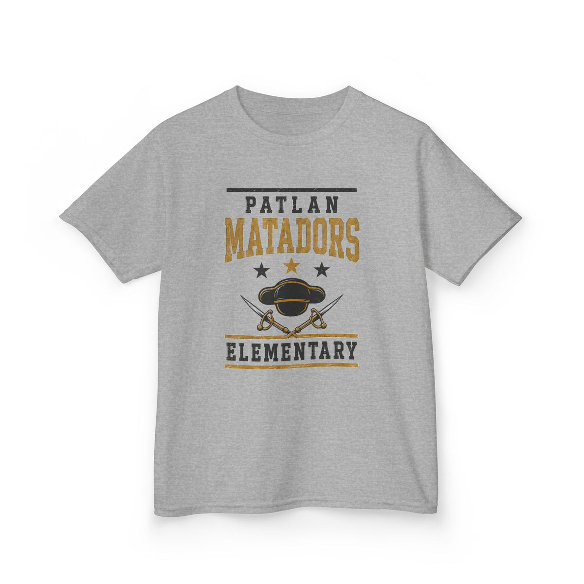 Patlan Matadors Elementary Kids T‑Shirt — School Spirit Tee