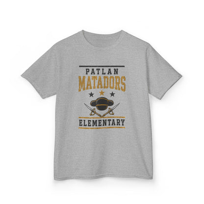 Patlan Matadors Elementary Kids T‑Shirt — School Spirit Tee