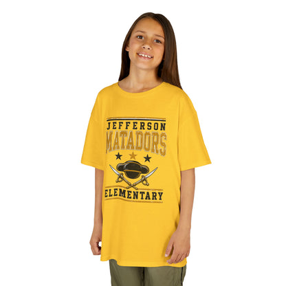 Jefferson Matadors Elementary Kids T-Shirt — School Spirit Tee