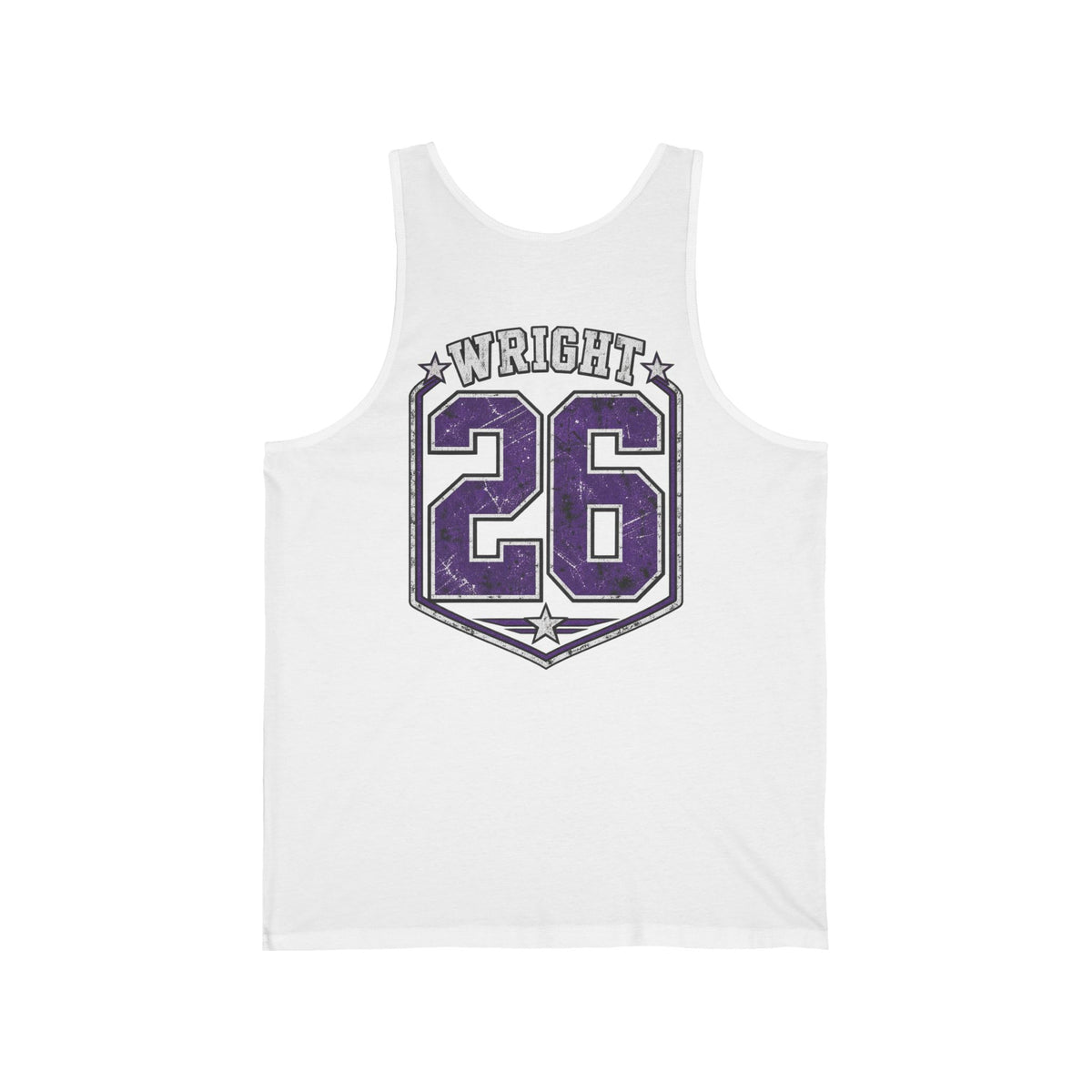 Panthers Friday Nights Football Tank — Personalized 'Wright 26' Athletic Club Jersey
