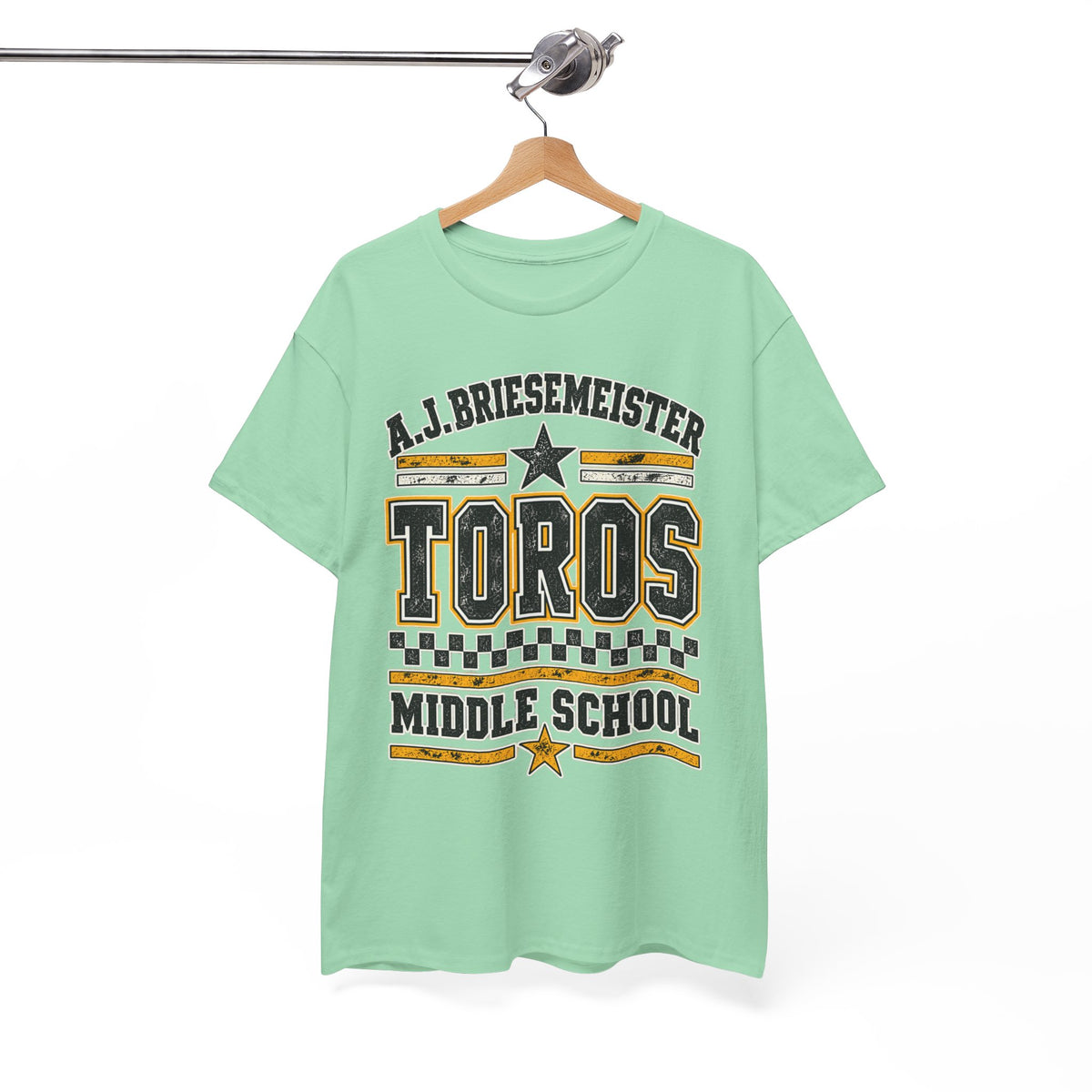 Toros Middle School Tee — A.J. Briesemeister School Spirit T-Shirt