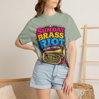 Sunday Brass Riot T‑Shirt — Gonzales Texas Band Tee