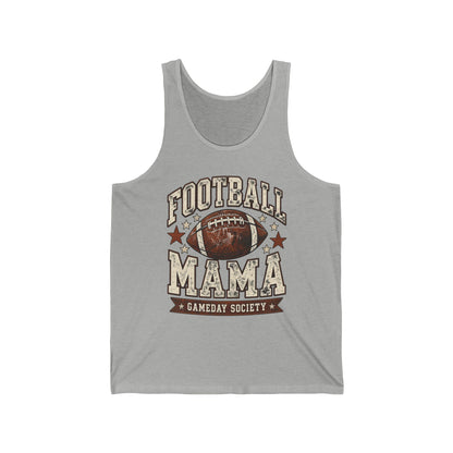 Football Mama Tank Top — Vintage Gameday Jersey Tank (Custom Name & Number)