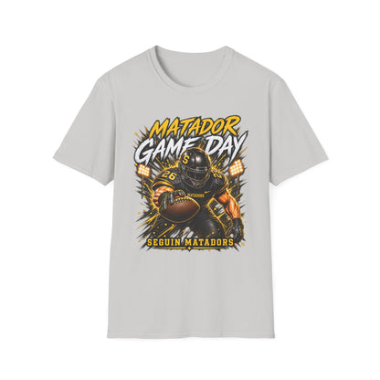 Matador Game Day Football T-Shirt — Seguin Matadors Fan Tee