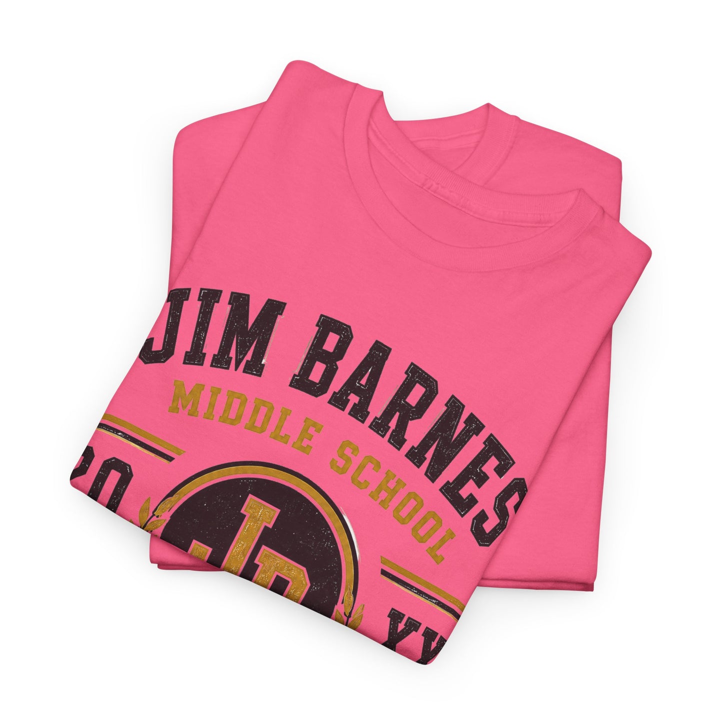 Jim Barnes Middle School Toreadors T-Shirt — School Spirit Tee with JB Crest