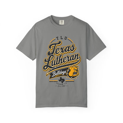 Texas Lutheran Bulldogs Vintage Script T-Shirt