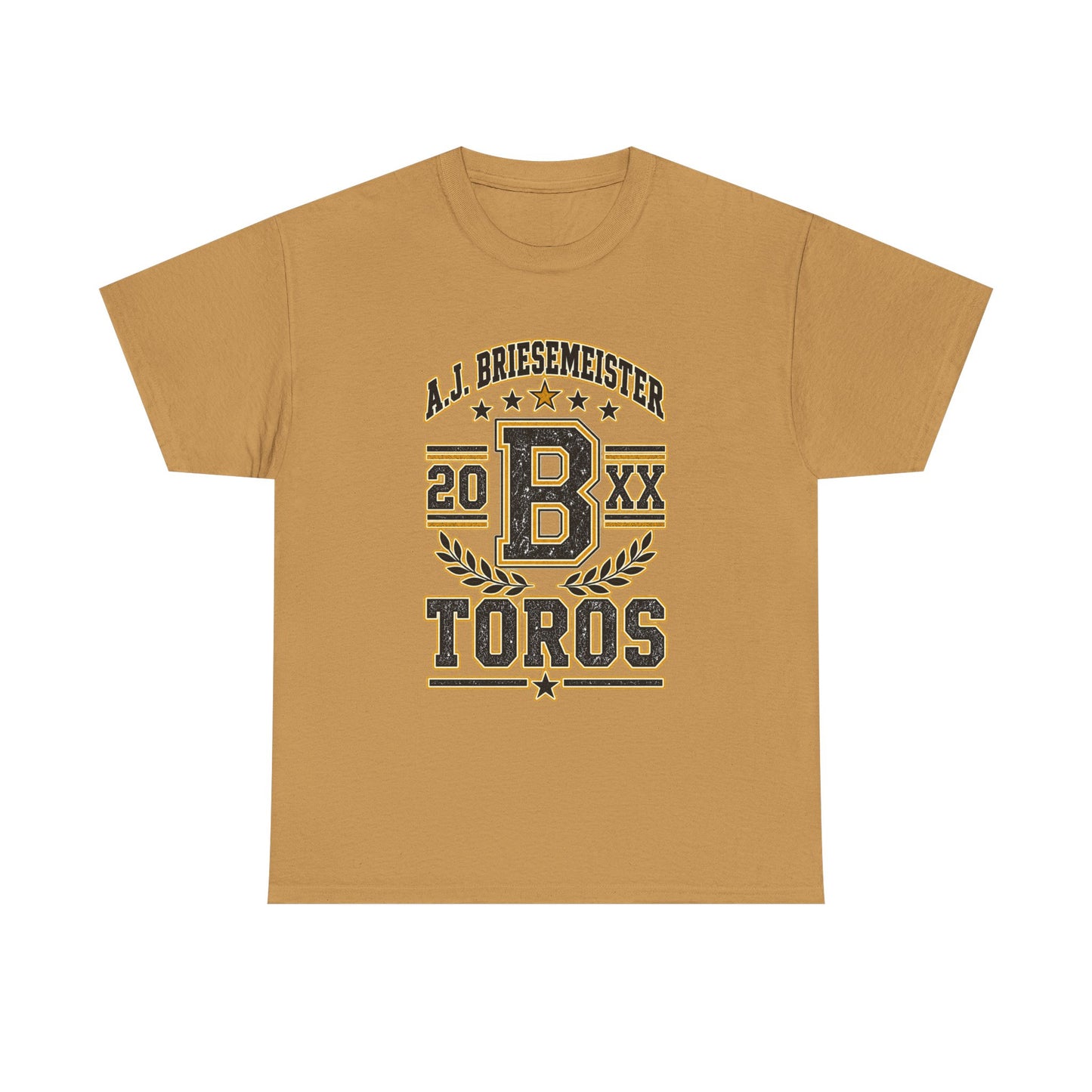Toros Sports Crest Tee — A.J. Briesemeister Vintage Athletic Shirt
