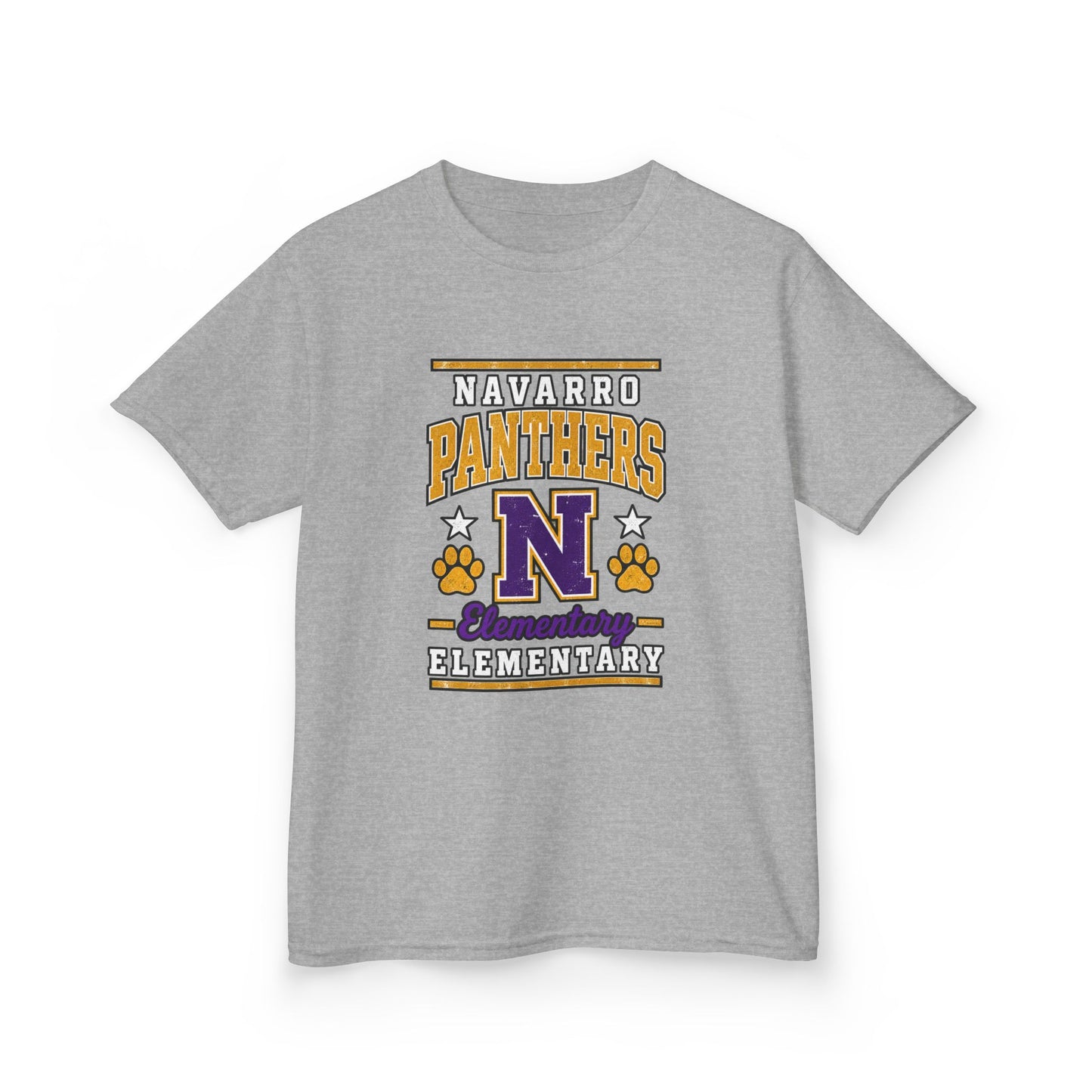 Navarro Panthers Kids T-Shirt — 'N' Elementary School Spirit Tee