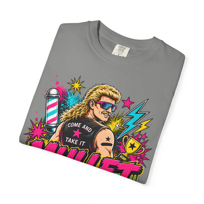 Mullet Championship T-Shirt — "Business in the Front, Party in the Back" Retro Graphic Tee