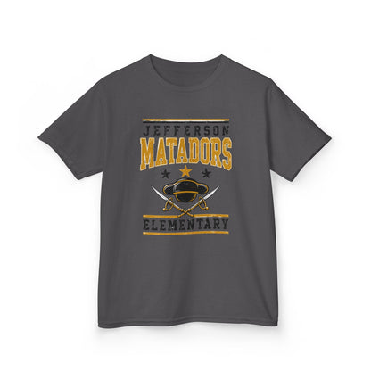 Jefferson Matadors Elementary Kids T-Shirt — School Spirit Tee