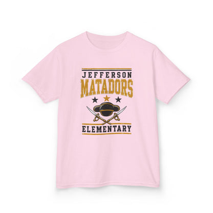 Jefferson Matadors Elementary Kids T-Shirt — School Spirit Tee