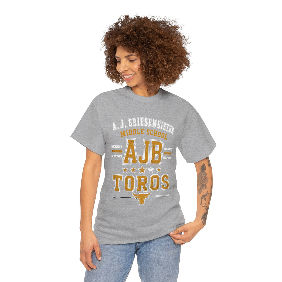 A.J. Briesemeister Middle School AJB Toros T-Shirt