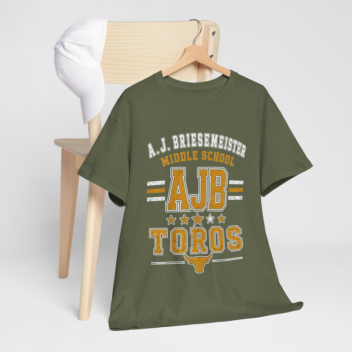 A.J. Briesemeister Middle School AJB Toros T-Shirt