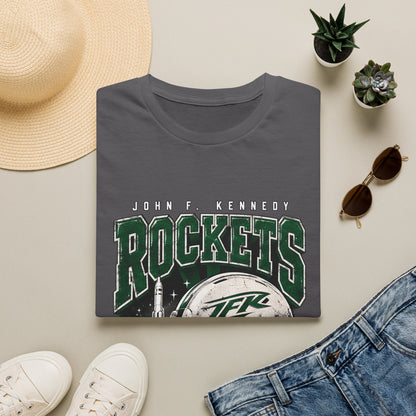 Rockets Vintage Graphic T-Shirt — John F. Kennedy Space Team Tee