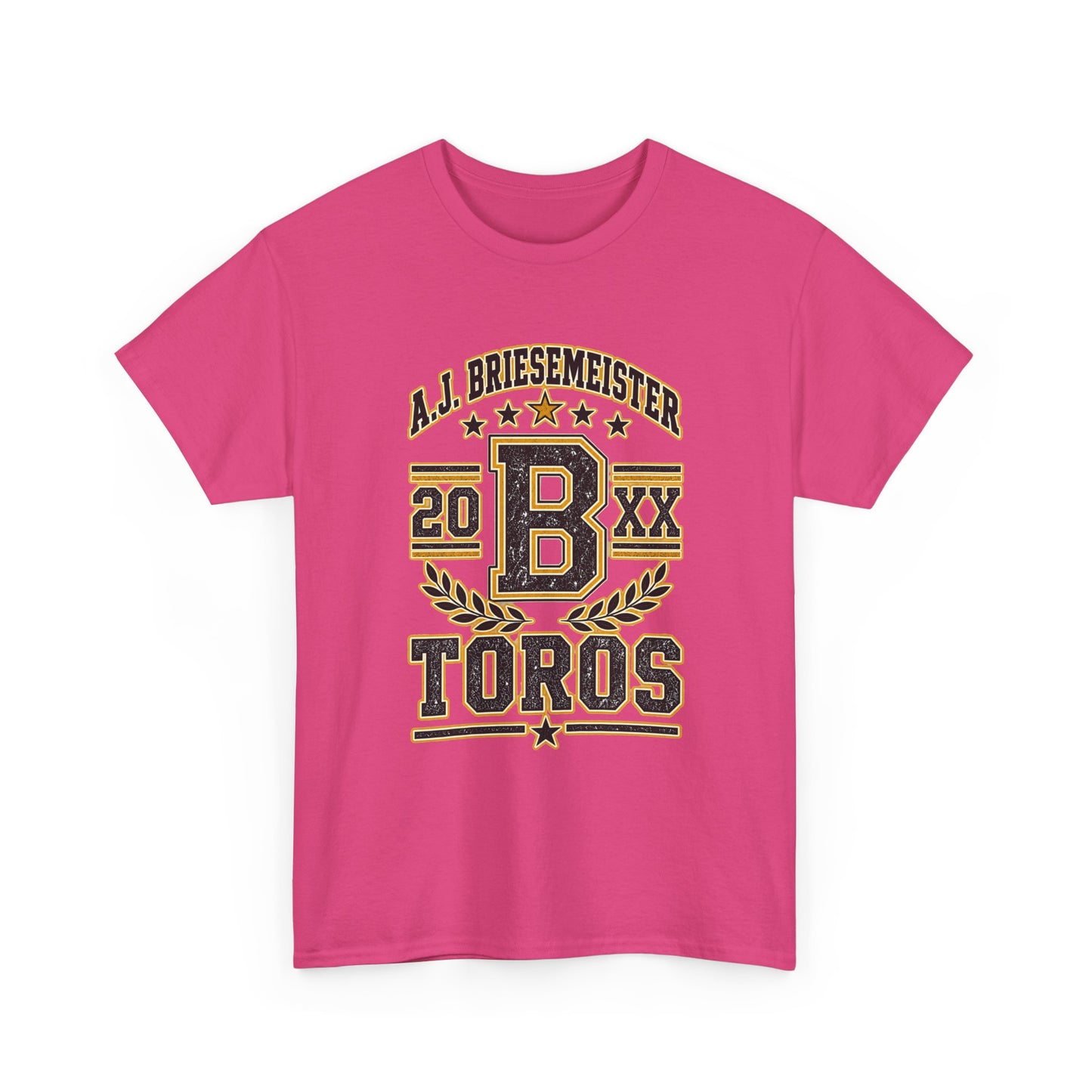 Toros Sports Crest Tee — A.J. Briesemeister Vintage Athletic Shirt