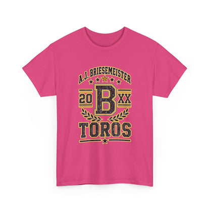 Toros Sports Crest Tee — A.J. Briesemeister Vintage Athletic Shirt