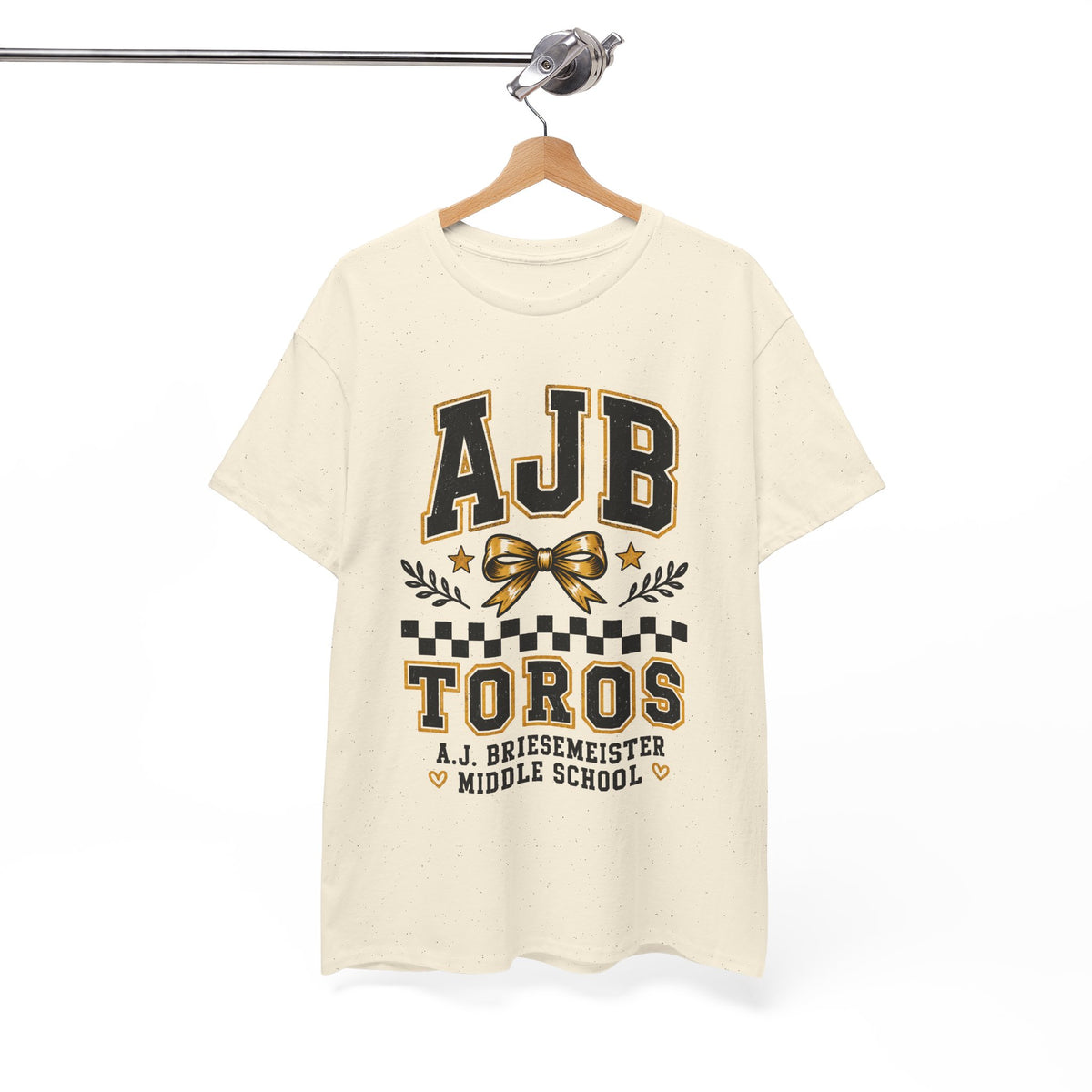 AJB Toros Middle School T-Shirt — AJ Bresemeister School Spirit Tee