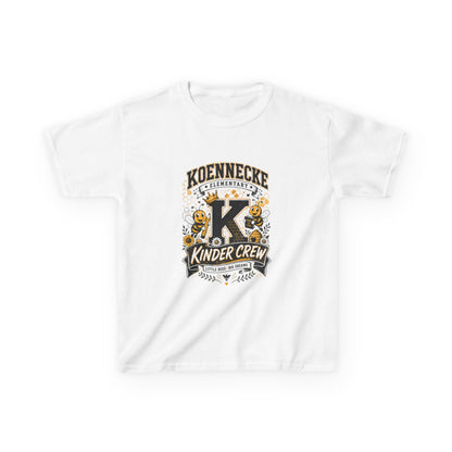 Kinder Crew Kids T-Shirt — 'Koennecke Kinder Crew' School Spirit Tee