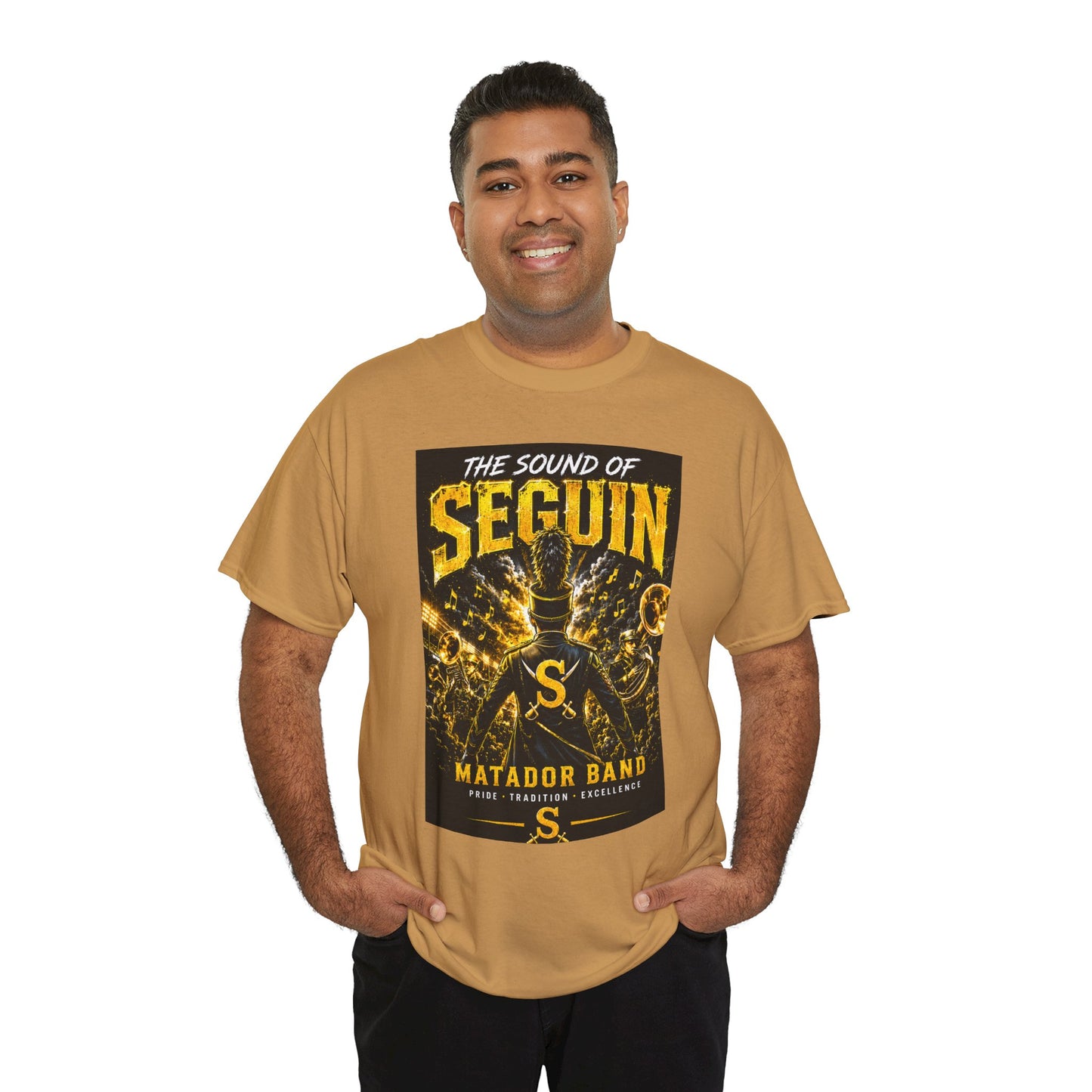 Seguin Matador Band T‑Shirt — “The Sound of Seguin” Vintage Concert Tee