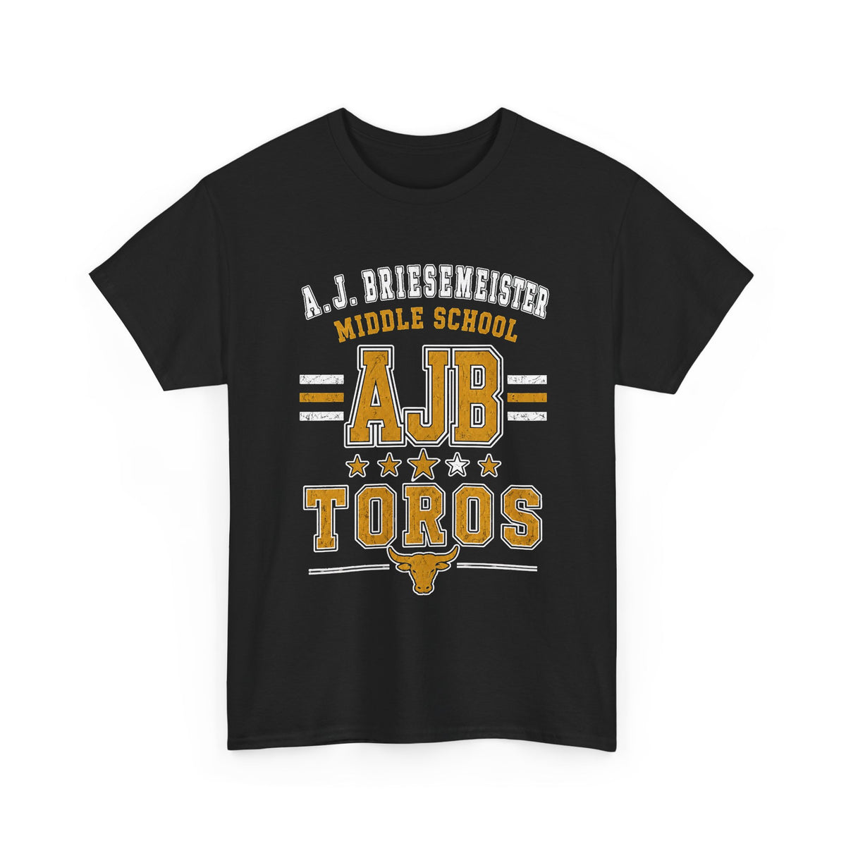 A.J. Briesemeister Middle School AJB Toros T-Shirt