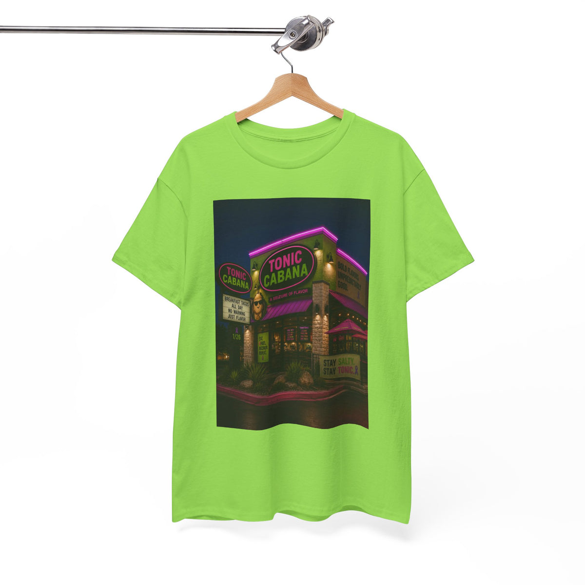 T-Shirt — Neon Tonic Cabana Nightclub Graphic Tee