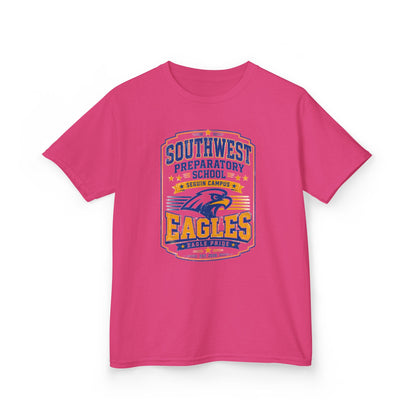 Kids T-Shirt — Southwest Preparatory School Eagles Mascot Tee