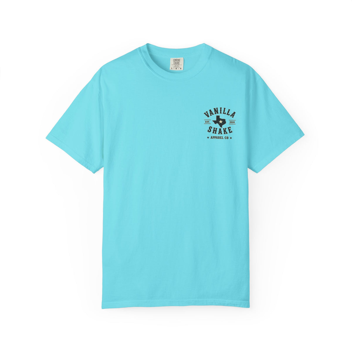 Mr. & Mrs. Shake Logo 2 - Unisex Garment-Dyed T-shirt