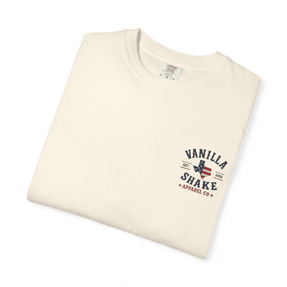 Family Shakes 4th of July-Unisex Garment-Dyed T-shirt