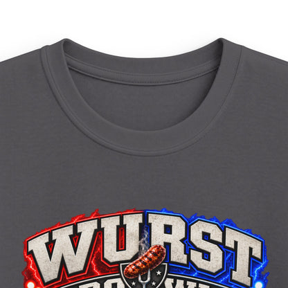 Kids Rivalry Football Tee — Canyon vs New Braunfels ‘Wurst Bowl’ 2026 Game Day Shirt