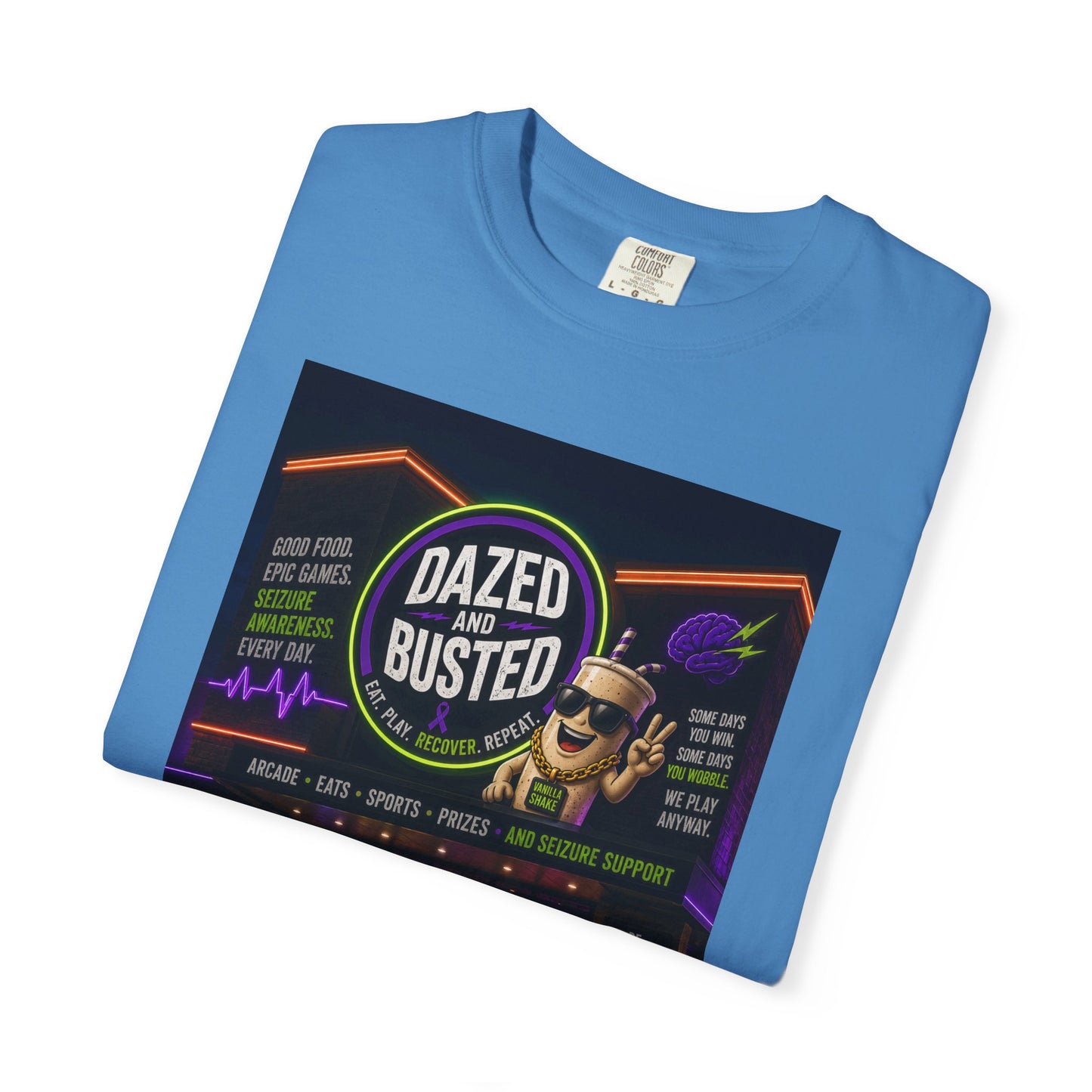 Dazed & Busted Neon Arcade T-Shirt