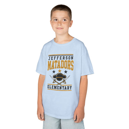 Jefferson Matadors Elementary Kids T-Shirt — School Spirit Tee