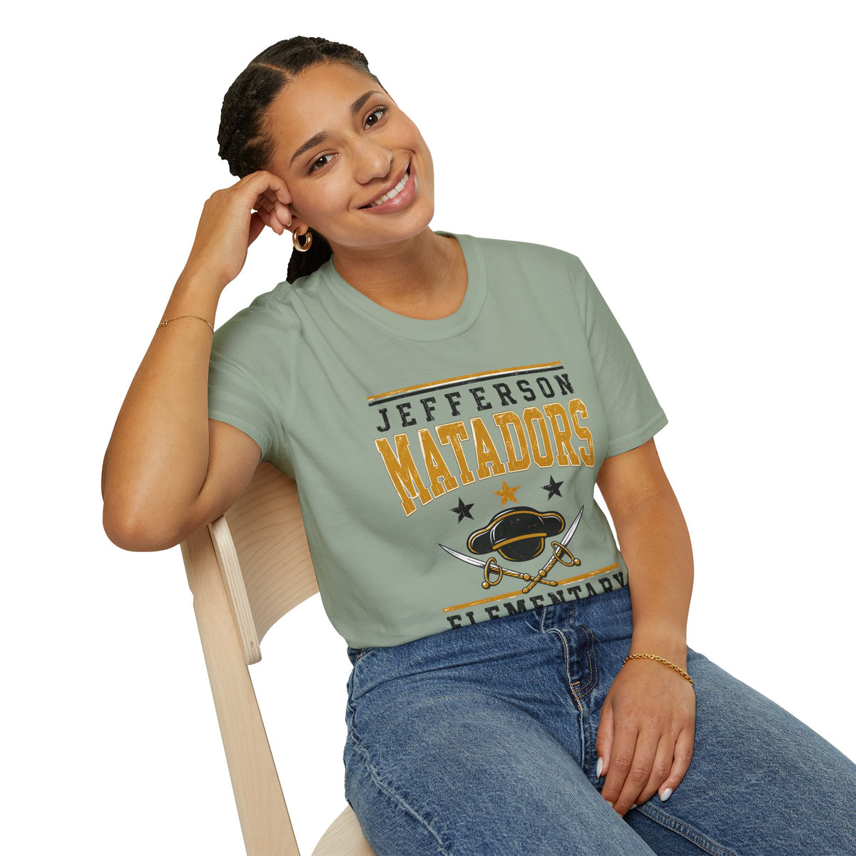 Jefferson Matadors Elementary T-Shirt — School Spirit Tee