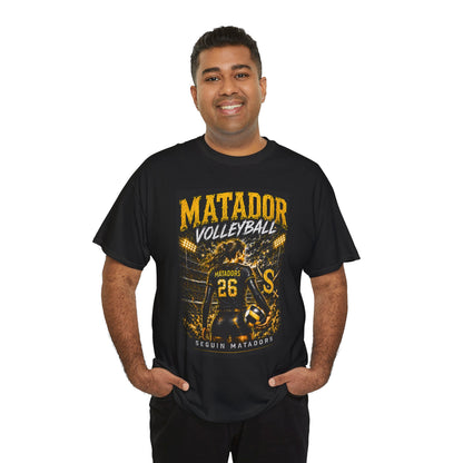 Matador Volleyball Team Tee — Sequoia Matadors Jersey Design